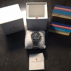 SOLD ❗️❗️Michele Stainless Steel Swiss Watch